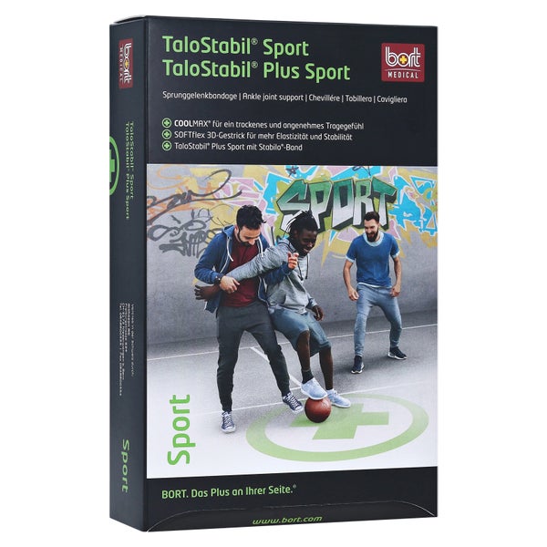 BORT Talostabil Sport Bandage XL schwarz 1 St
