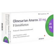 Olmesartan Amarox 20 mg Filmtabletten 98 St