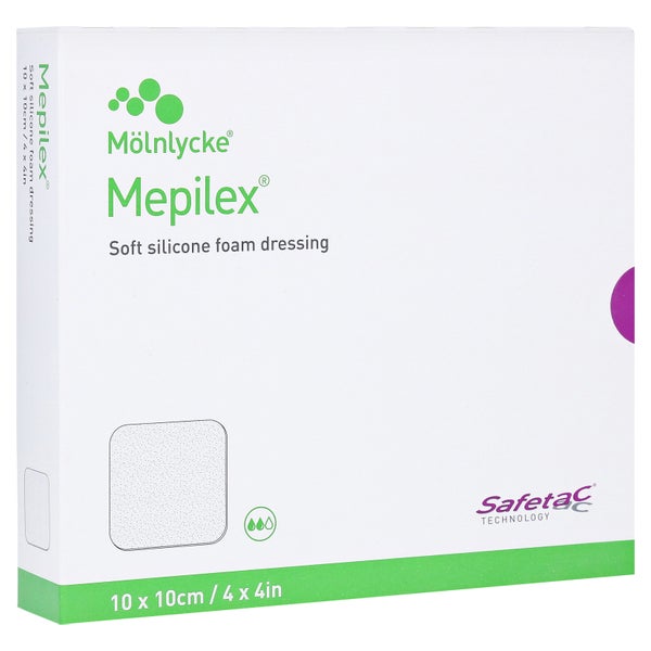 Mepilex 10x10 cm Schaumverband 5 St