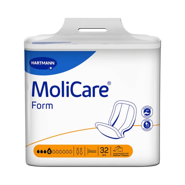 MoliCare Form 4 Tropfen Inkontinenzvorlagen 4X32 St