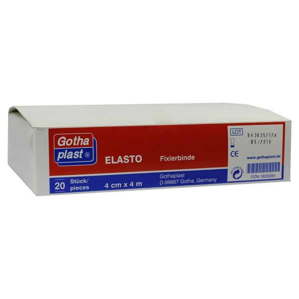 Gothaplast Elasto Fixierbind.4 cmx4 m 20 St