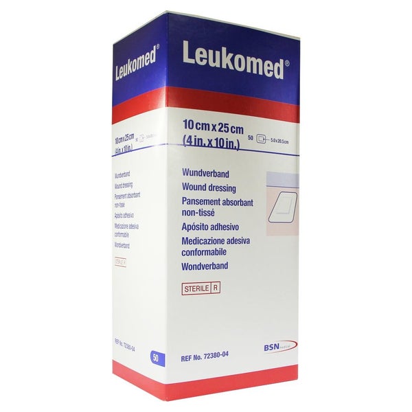 Leukomed Sterile Pflaster 10x25 cm 50 St