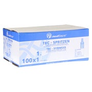 Tuberkulinspritze 1 ml ohne Kanüle 100 St