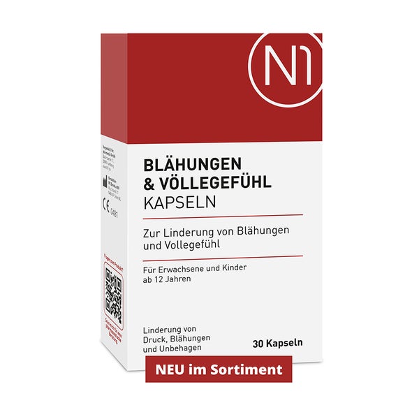 N1 Blähungen & Völlegefühl Kapseln 30 St