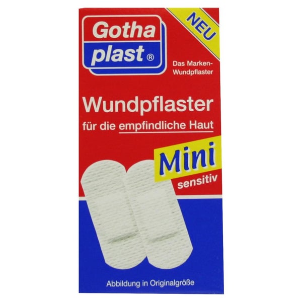 Gothaplast Wundpfl.mini Sensitiv 1,7x4 c 20 St