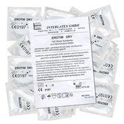 «Erotim Dry» trockene Kondome ohne Silikonöl, Maxipack (100 Kondome) 100 St