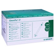 Omnifix F Tuberkulinspritzen 1 ml ohne Kanülen 100 Stück 100X1 ml