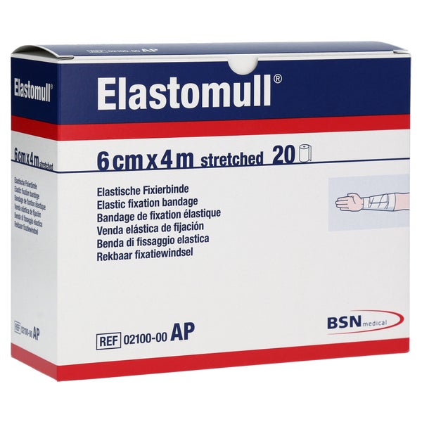 Elastomull 6 cmx4 m elast.Fixierb.2100 20 St