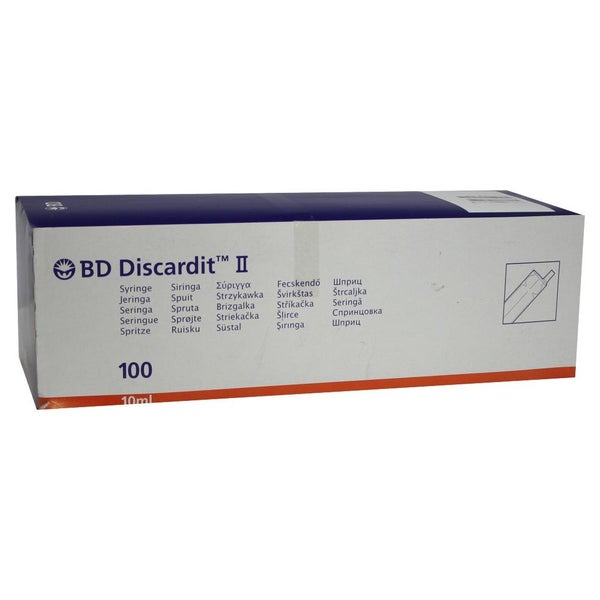 BD Discardit II Spritze 10 ml 100X10 ml