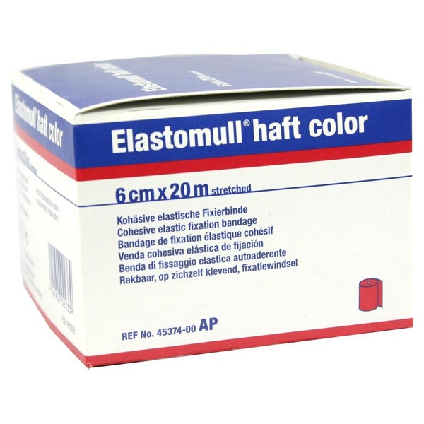 Elastomull haft Color 6 cmx20 m Fixierbinde 1 St