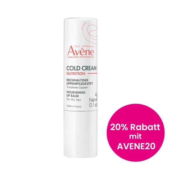 Avène Cold Cream Nutrition reichhaltiger Lippenpflegestift 4 g