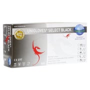 Select Einmal Latex Handsch.Gr.XS black 100 St
