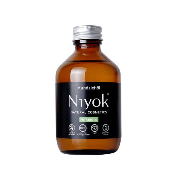 Mundziehöl Pfefferminze Niyok 200 ml