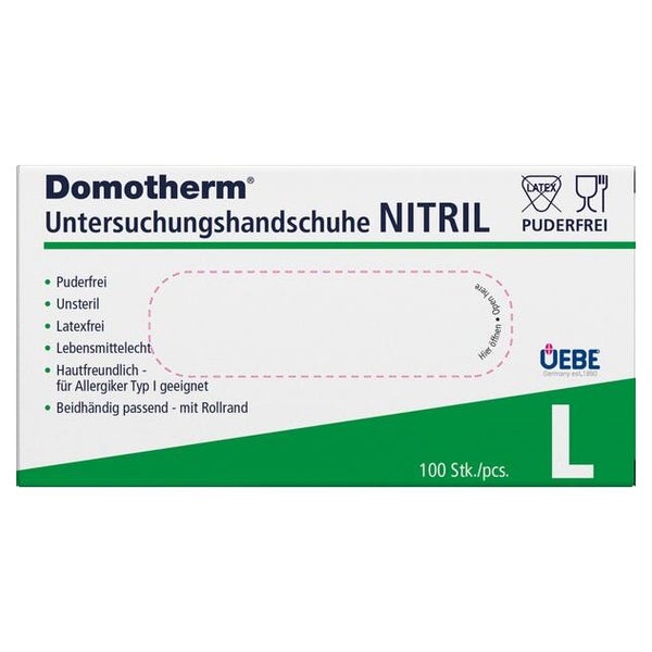 Domotherm Unt.handschuhe Nitril unste.pf 100 St