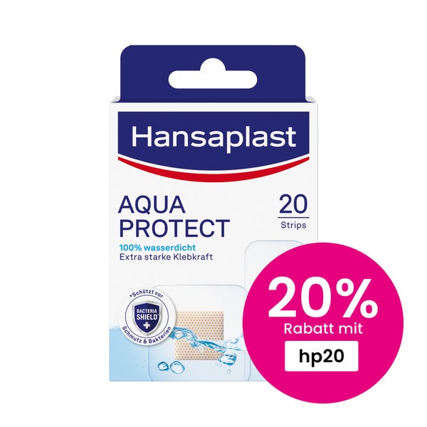 Hansaplast Aqua Protect Pflaster 20 St