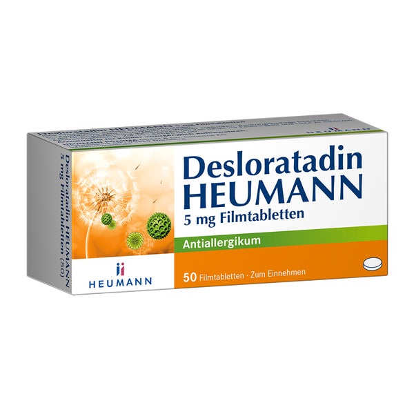 Heumann Desloratadin 5 mg Filmtabletten 50 St