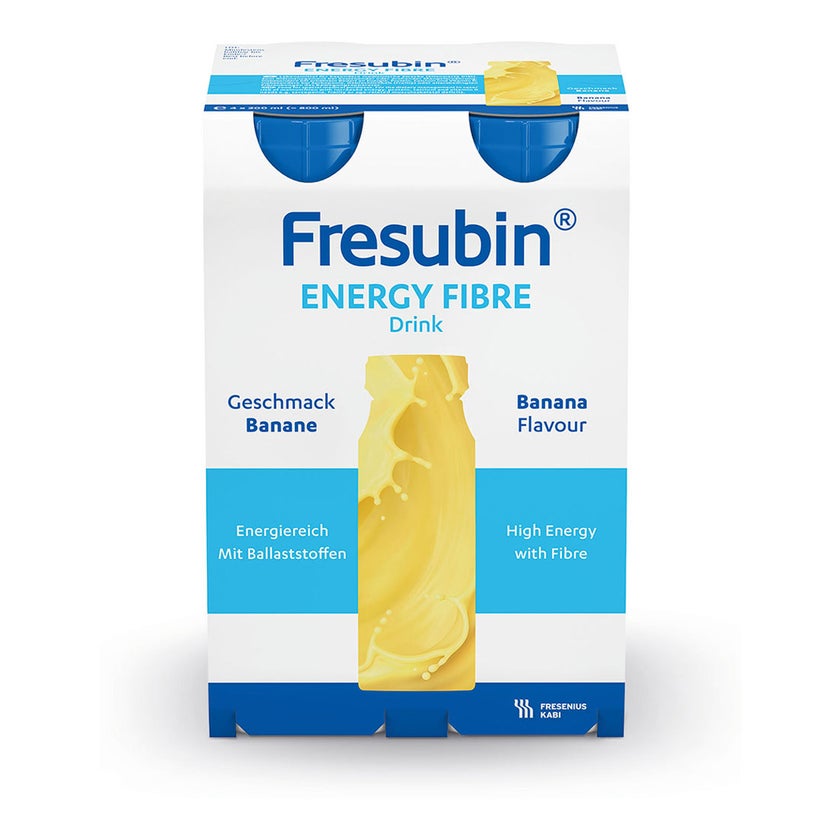 Fresubin Energy Fibre Trinknahrung Banane 4X200 ml