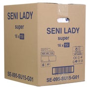 Seni Lady Super Inkontinenzeinlagen für Frauen, 18 x 37 cm, 800 ml 16X15 St