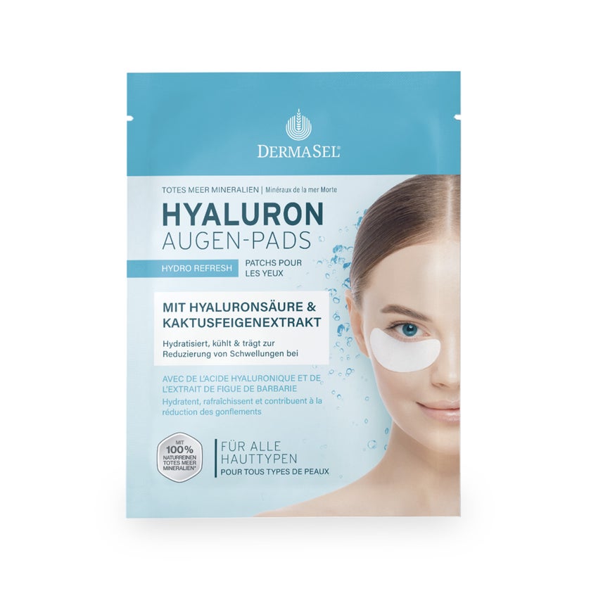 DermaSel Totes Meer Hyaluron Augen Pads 1 P