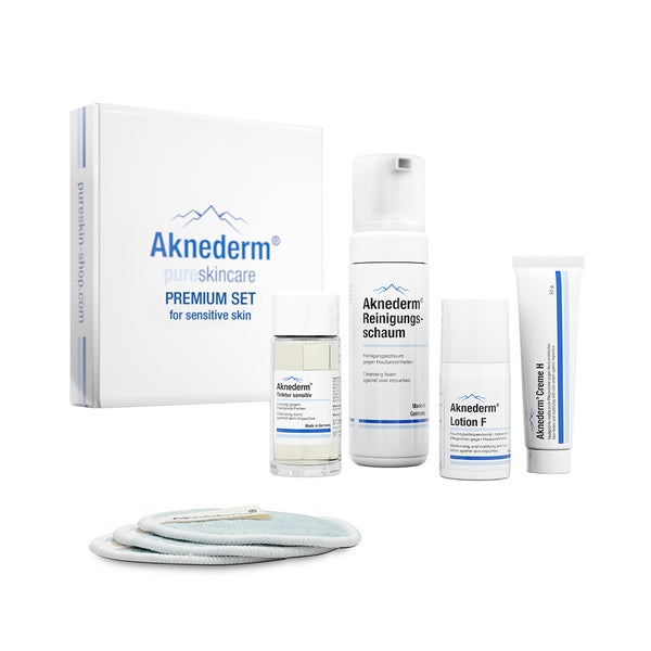 Aknederm Premium Set sensitive skin 1 P