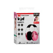 3M PELTOR Kapselgehörschutz für Kinder H510AKP, SNR-Wert 27 dB, Pink 1 St