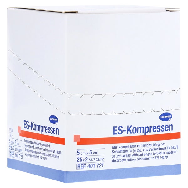 Es-kompressen Steril 5x5 cm 8fach 25X2 St