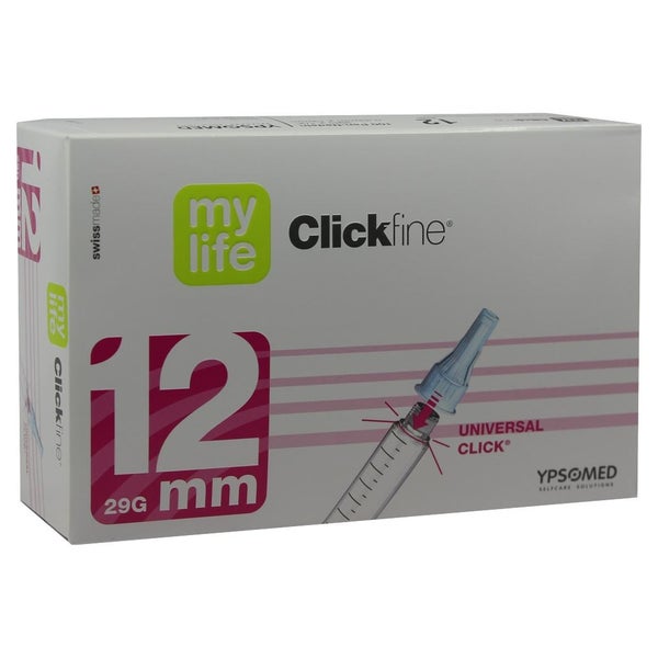 Mylife Clickfine Pen-nadeln 12 mm 100 St