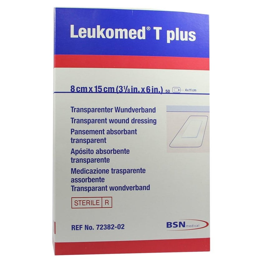 Leukomed Transp.plus Sterile Pflaster 8x 50 St