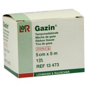 Lohmann Rauscher Gazin Tamponadebinde steril gerollt - 5 cm x 5 m 1 St