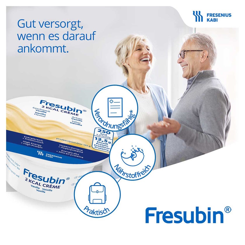 Fresubin 2 kcal Creme Mischkarton 24X125 g