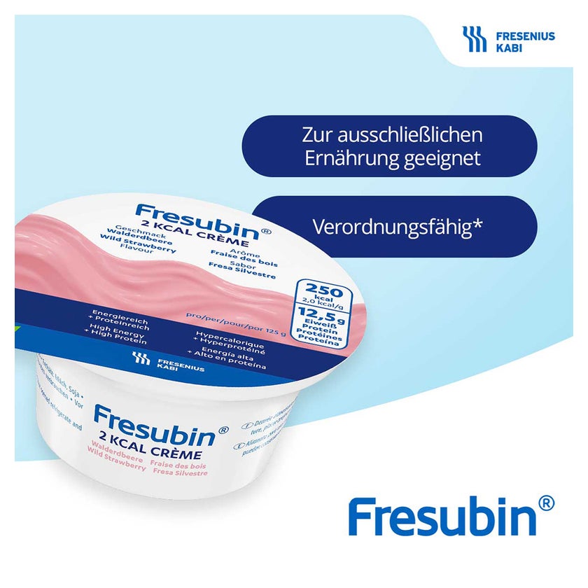 Fresubin 2 kcal Creme Mischkarton 24X125 g