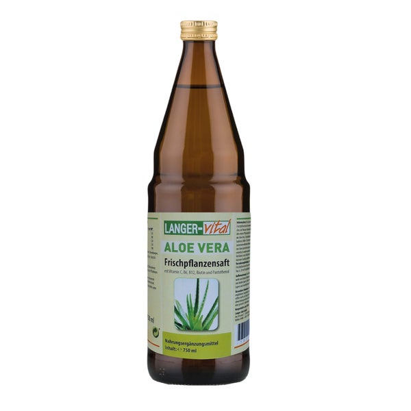 ALOE VERA 99,6%+vitamine Saft 750 ml