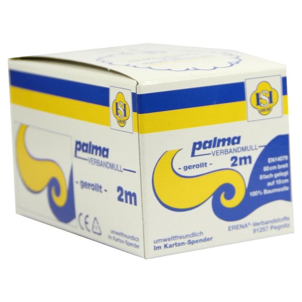 Palma Verbandmull 80 cm 2 m Rolle 1X2 m