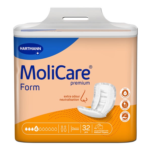 MoliCare Einlagen Premium Form 4 Tropfen 32 St