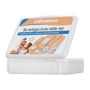 Lifemed Erste-Hilfe-Set hautfarben 5 Größen 36-teilig, 1 Stück 36 St