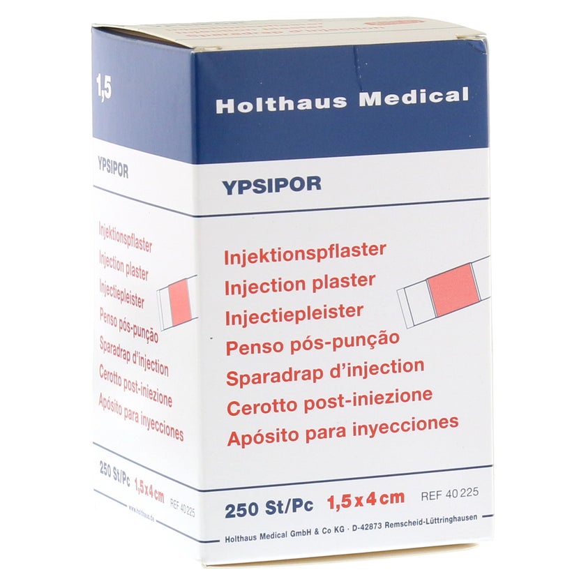 Injektionspflaster Ypsipor 1,5x4 cm 250 St