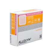 Allevyn Ag Gentle Border 7,5x7,5 cm Wund 10 St