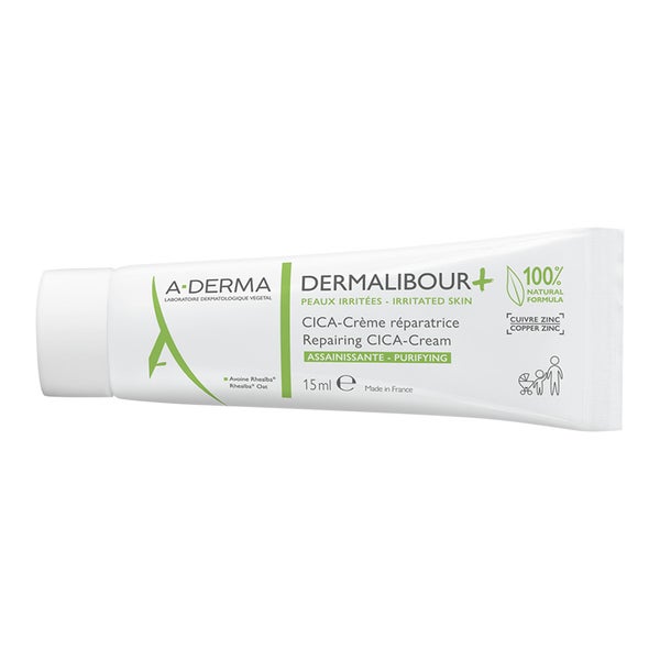 A-Derma DERMALIBOUR+ Reparierende CICA-Creme 15 ml