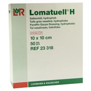Lomatuell H Salbentüll 10 x 10 cm Steril 50 St