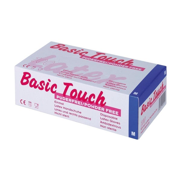 AMPri BASIC TOUCH Latexhandschuhe puderfrei 100 Stück - XL 100 St