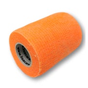 Produktabbildung: LisaCare selbsthaftende Bandage - Neonorange - 7,5cm x 4,5m 1 St