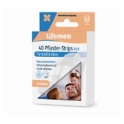 Produktabbildung: Lifemed Pflaster Strips transparent wasserfest 40 St