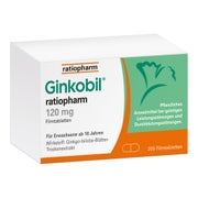 Ginkobil ratiopharm 120mg mit Ginkgo biloba 200 St