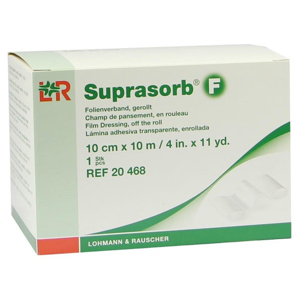 Suprasorb F Folienverband transparent aufgerollt - 10 cm x 10 m 1 St