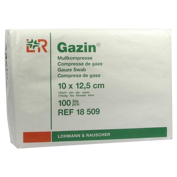 Lohmann & Rauscher Gazin Mullkompresse - 10 x 12,5 cm 100 St