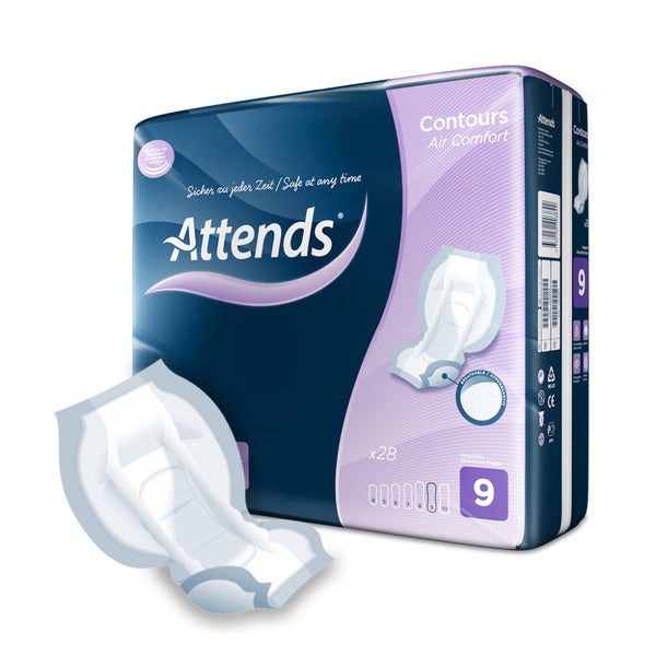 Attends Contours Air Comfort 9 Vorlagen 28 St