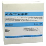Söhngen aluderm-aluplast Wundverbandpflaster, 5 m Rolle - 1 Packung = 5 Meter, Breite 6 cm 1 St