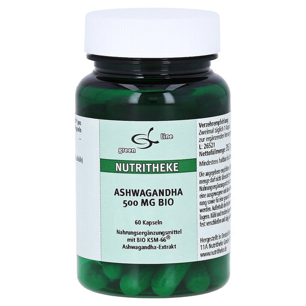 Ashwagandha 500 mg Bio Kapseln 60 St