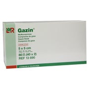 Gazin Mullkompressen 5x5 cm steril 12fach 40X2 St