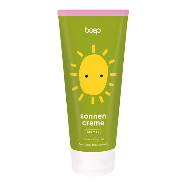 das boep mineralische Sonnencreme Familie LSF 30 200 ml